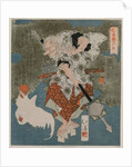 Beside a White Cock and Hen, 1825 by Totoya Hokkei