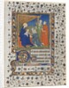 Bifolio from a Book of Hours: Adoration of the Magi and Coronation of the Virgin, c. 1415 by Boucicaut Master