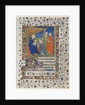Bifolio from a Book of Hours: Adoration of the Magi and Coronation of the Virgin, c. 1415 by Boucicaut Master