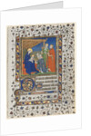 Bifolio from a Book of Hours: Adoration of the Magi and Coronation of the Virgin, c. 1415 by Boucicaut Master