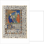 Bifolio from a Book of Hours: Adoration of the Magi and Coronation of the Virgin, c. 1415 by Boucicaut Master