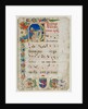 Bifolium Excised from an Antiphonary: Initial D[ominus Iesus]?, c. 1425-1450 by Unknown