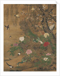 Birds Gather under the Spring Willow, late 1400s-early 1500 by Yin Hong