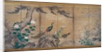 Birds, Trees, and Flowers, late 1500s by Kano Shoei (attributed to)
