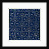 Blue Indigo Resist Print with Stylized Leaf Design, 1790 by Unknown