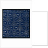 Blue Indigo Resist Print with Stylized Leaf Design, 1790 by Unknown