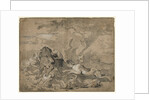 Boar Hunt, c. 1672 by Abraham Hondius