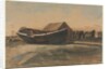 Boat on a Beach, Le Tréport, 1854 by François Bonvin