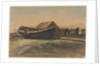 Boat on a Beach, Le Tréport, 1854 by François Bonvin