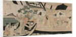 Boating on the Sumida River; Women in a Pleasure Boat on the Sumida River, mid 1790s by Ch?bunsai Eishi