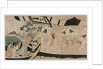 Boating on the Sumida River; Women in a Pleasure Boat on the Sumida River, mid 1790s by Ch?bunsai Eishi