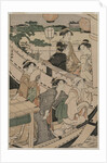 Boating Party on the Sumida River, 1789 by Torii Kiyonaga