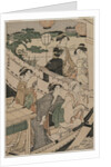 Boating Party on the Sumida River, 1789 by Torii Kiyonaga