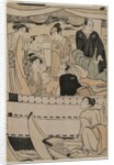 Boating Party on the Sumida River, 1789 by Torii Kiyonaga