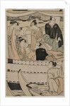 Boating Party on the Sumida River, 1789 by Torii Kiyonaga