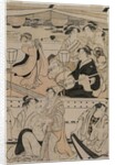 Boating Party on the Sumida River, 1789 by Torii Kiyonaga