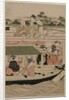 Boating Party on the Sumida River, late 1780s by Ch?bunsai Eishi