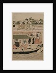 Boating Party on the Sumida River, late 1780s by Ch?bunsai Eishi