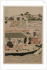 Boating Party on the Sumida River, late 1780s by Ch?bunsai Eishi