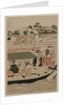 Boating Party on the Sumida River, late 1780s by Ch?bunsai Eishi