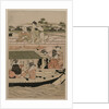 Boating Party on the Sumida River, late 1780s by Ch?bunsai Eishi
