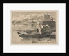Boats on a River, Windmill in Distance, 1809 by Cornelius Varley