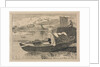 Boats on a River, Windmill in Distance, 1809 by Cornelius Varley