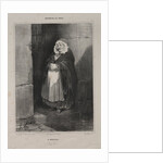 Bohemians of Paris, plate 15: The Pedestrain, 1841 by Honoré Daumier
