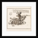 Book on Tournaments: Jouster Facing Right, 1817 by Theobald Senefelder; Clemens Senefelder
