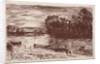Bords du Loing, près Saint-Mammès, 1896 by Alfred Sisley