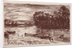 Bords du Loing, près Saint-Mammès, 1896 by Alfred Sisley