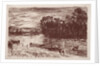 Bords du Loing, près Saint-Mammès, 1896 by Alfred Sisley
