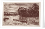 Bords du Loing, près Saint-Mammès, 1896 by Alfred Sisley