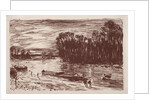 Bords du Loing, près Saint-Mammès, 1896 by Alfred Sisley