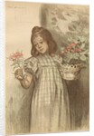 Bouquetière, published 1899 by Firmin Bouisset