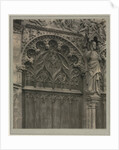 Bourges Cathedral: Crypt Under Nave, c. 1900 by Frederick H. Evans