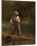 Boy Fishing, 1860s by Eastman Johnson