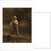 Boy Fishing, 1860s by Eastman Johnson