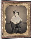 Boy with Cigar, c.1855 by Unidentified Photographer