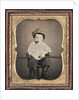 Boy with Cigar, c.1855 by Unidentified Photographer