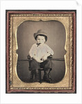Boy with Cigar, c.1855 by Unidentified Photographer