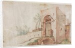 Bridge and Gate, c. 1600 by Abraham Bloemaert