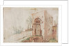 Bridge and Gate, c. 1600 by Abraham Bloemaert