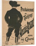 Bruant au Mirliton, 1894 by Henri de Toulouse-Lautrec