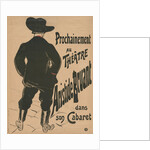 Bruant au Mirliton, 1894 by Henri de Toulouse-Lautrec