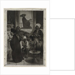 Café in Constantinople, 1847 by Alexandre Bida