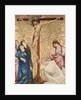 Calvary with a Carthusian Monk, 1389-1395 by Jean de Beaumetz