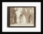 Calvert Jones Seated in the Sacristy of Lacock Abbey, 1845 by William Henry Fox Talbot