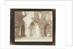 Calvert Jones Seated in the Sacristy of Lacock Abbey, 1845 by William Henry Fox Talbot