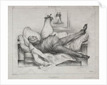 Caricature, plate 139: The Nightmare, 1832 by Honoré Daumier; Aubert
